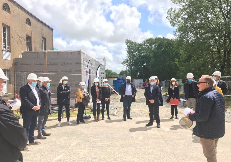 Sur le domaine de la Ducherais à Cambon, des nouveaux bâtiments pour accueillir les mineurs non accompagnés
