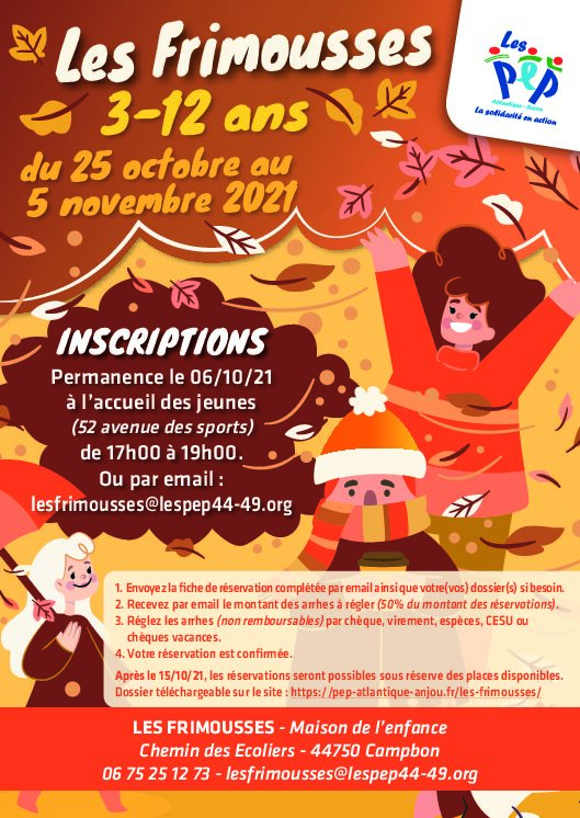 Flyer Les Frimousses AUTOMNE 2021