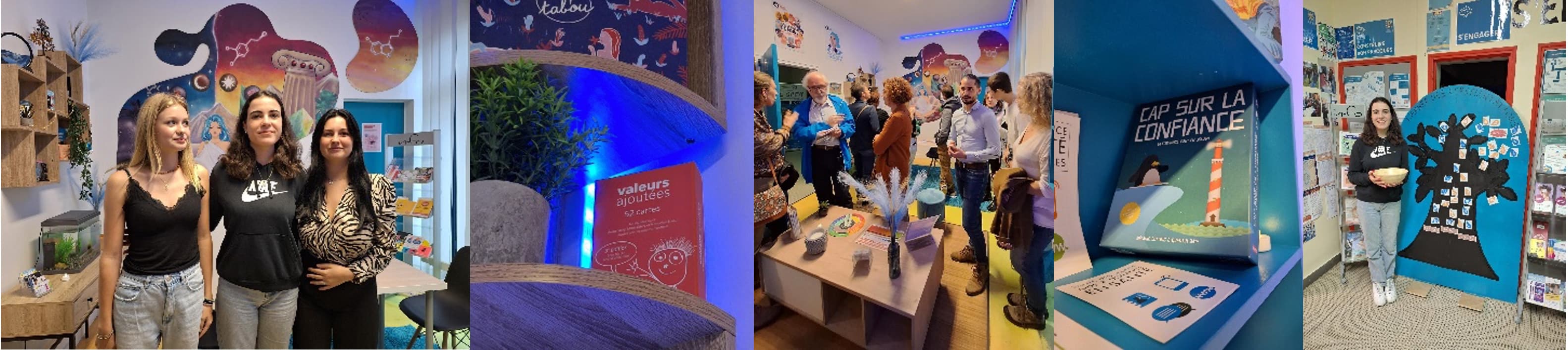 Inauguration Point Info Santé du SPOT 15-25 ans à Guérande.