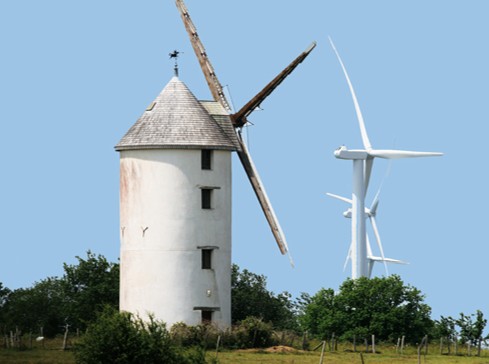 Classe de découverte Au pays d'Éole 2 découverte du moulin et des éoliennes