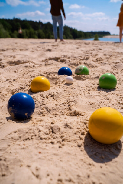 Colonie de vacances Cap Océan jeux collectifs en plein air