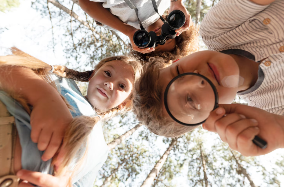Classe de découvertes Devenir écocitoyen observation de la biodiversité